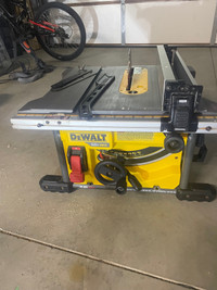 Dewalt 60vFlexvolt  cordless table saw 