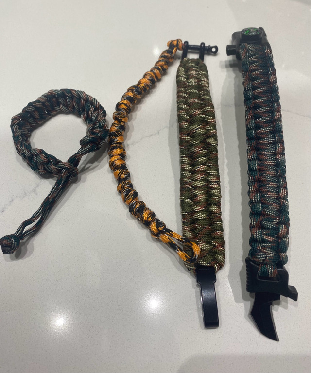 4 paracord bracelets  in Other in Markham / York Region - Image 4