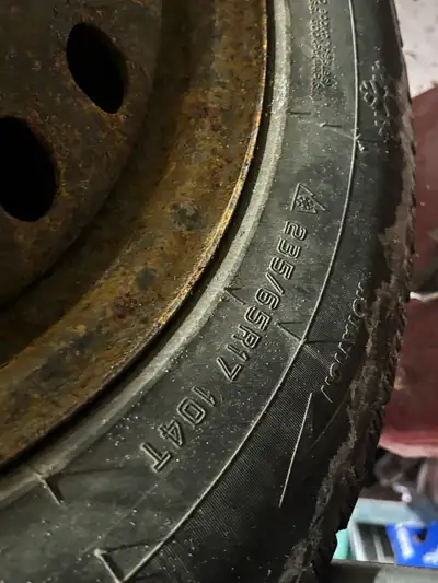 Asking $500 obo for a set of 4 235/65R 17 tires. Rims need a fresh coat of paint on them cause they’...