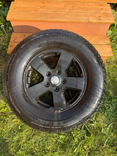 I am selling a set of 4 P265/70R17 winter tires, Michelin X-Ice Latitude, mounted on Dodge Ram 17” a...