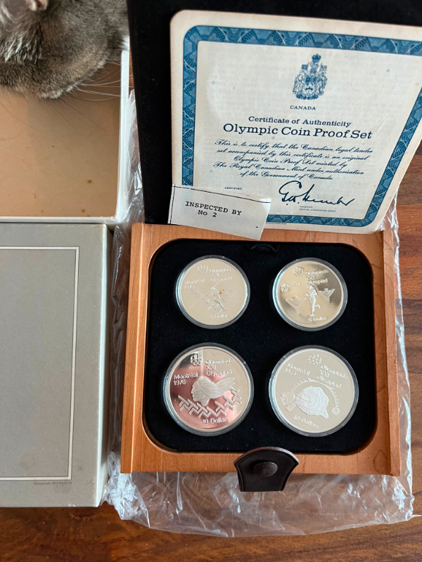 1976 Olympic Coin Proof Set - Complete Series I - VII in Arts & Collectibles in Dartmouth - Image 3