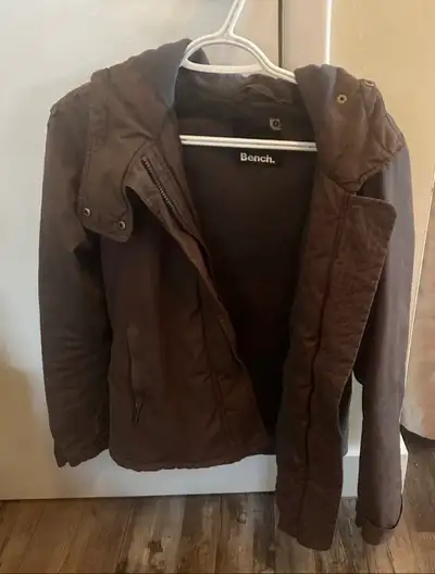 Bench. Brown Hooded Jacket - Size S, View more