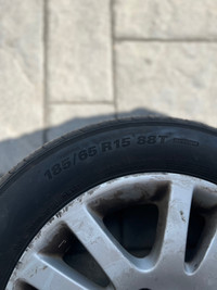 For Sale: New Honda Tires with Rims, 185 65 R15 88T, Set of 4