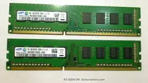 (4) 512MB MPN: M368L6523CUS-CCC Number of Pins: 184 Brand: Samsung Bus Speed: PC3200 (DDR-400) Type:...