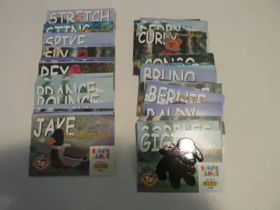 Ty Beanie collector cards, View more