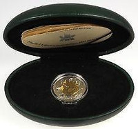 Pièce de Monnaie 1999 Nunavut Silver & Gold $2 Coin.