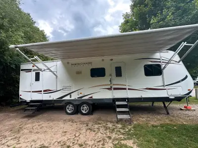 2011 heartland north country camper 28 foot bunkhouse travel trailer for sale Sleeps 9 2 exterior do...