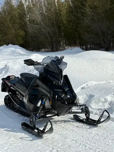 2023 Polaris Assault 850 Matryx Trail ridden Only high octane gasoline used Only Polaris Oil used 14...