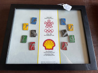 1988 Shell OLYMPICS Pins Winter Calgary Factory Set Showcase 320