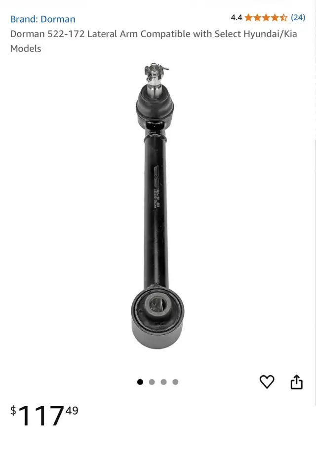 Dorman 522-172 Lateral Arm Hyundai Kia in Other in Hamilton - Image 3
