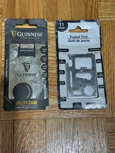 2 Guinness Pocket Tool both for 10, View more