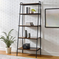 72" Industrial Ladder Bookcase