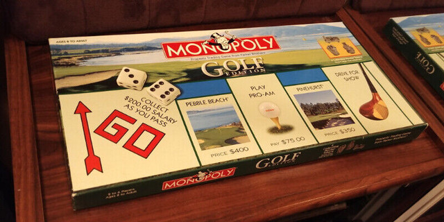 Monopoly Special Edition Golf – VoA dans Jouets et jeux  à Longueuil/Rive Sud