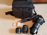Canon T4i With Extra Lenses