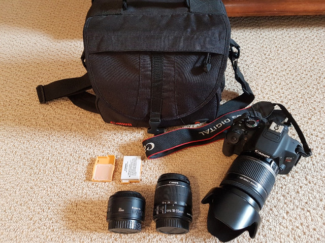Canon T4i With Extra Lenses in Cameras & Camcorders in Strathcona County