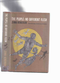 The People: No Different Flesh Zenna Henderson sci-fi 1st ed.