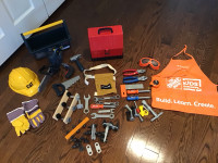Kids construction tools toys lot