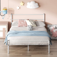 Zinus twin bed frame + mattress