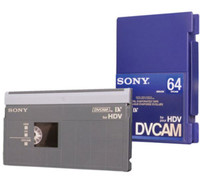 Service for converting HDV/DVCAM camcorder videotapes to DVD