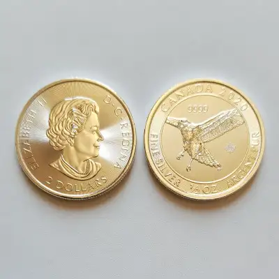 RCM Royal Canadian Mint 999 Pure Fine Gold Silver Platinum Coins - Free parking available *** *** **...