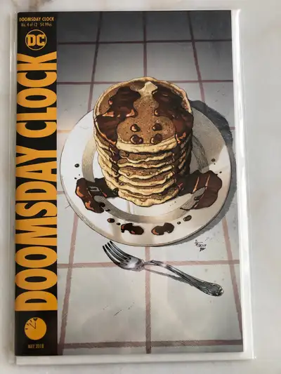 I'm offering a DC Comics Doomsday Clock #4 from May 2018. This comic book is in good condition, a gr...