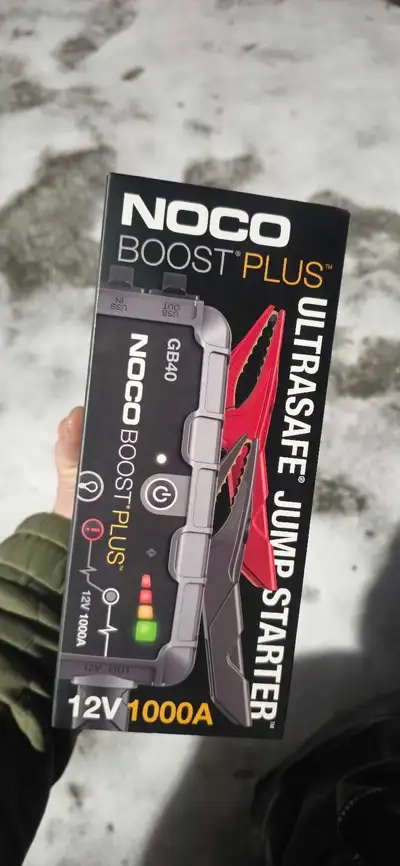I'm selling a brand-new unopened NOCO Boost Plus GB40 1000 Amp 12-Volt UltraSafe Lithium Jump Starte...