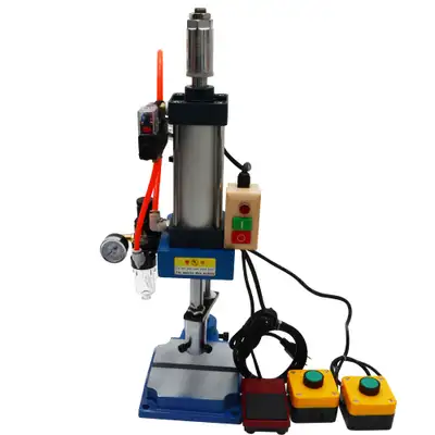 440Lb 2 Buttons Pneumatic Punch Machine 230545, View more