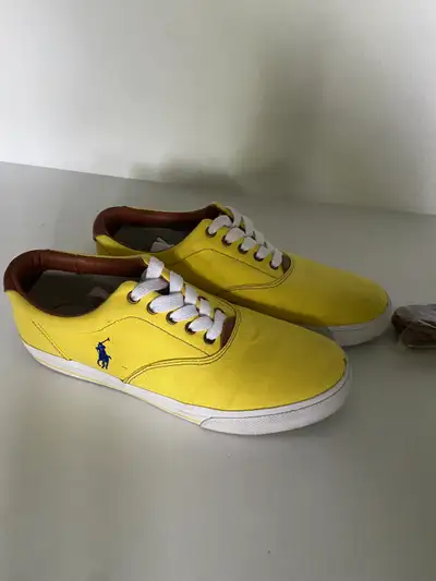 Ralph Lauren/Polo Yellow Canvas Shoes - Size 11US, View more