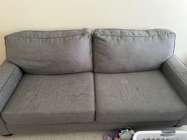 One love seat and two sofas  in Couches & Futons in Calgary - Image 2