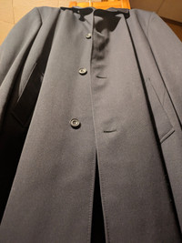 Aquascutum 100% Wool winter jacket trench coat overcoat, 44L