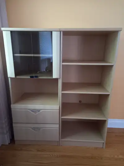 Solid Wood Oak Display Cabinet, View more