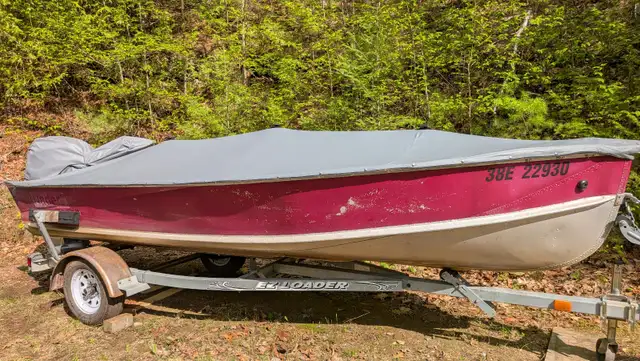 16' Naden Big Fish with Yamaha F30 outboard in Powerboats & Motorboats in Kingston - Image 2