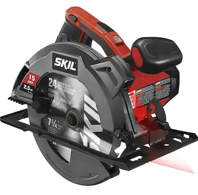 SKIL 5280-01 15-Amp 7-1/4-Inch Circular Saw w Single Beam Laser, View more