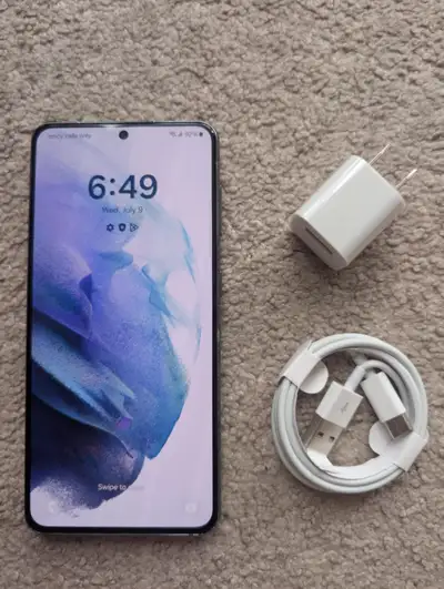 Graphite Samsung S21FE,128GB,RAM 6GB.Perfect Condition. Unlocked, View more