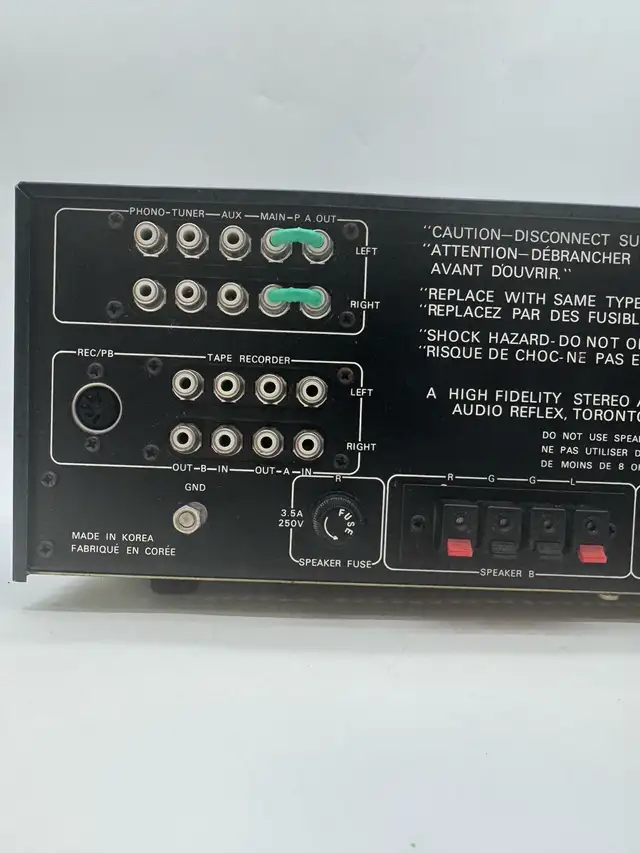Audio Reflex ARA-335 Stereo Amplifier in Stereo Systems & Home Theatre in City of Toronto - Image 7