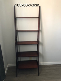 Ladder  shelves  