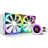 NZXT Kraken Z63 RGB 280mm AIO CPU Cooler *white* Has LCD Screen