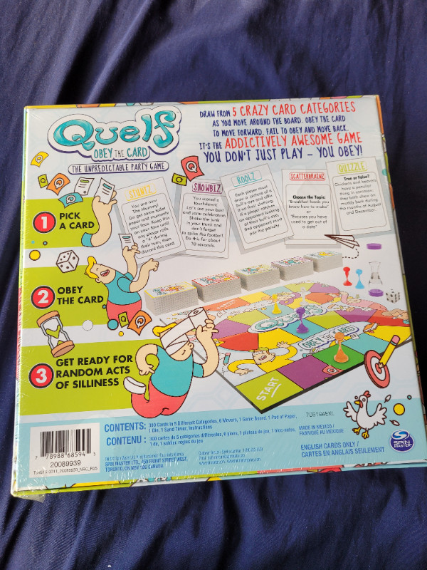 Quelf obey the card - new board game in Toys & Games in City of Toronto - Image 2