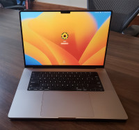 16-inch MacBook Pro with Apple M1 Pro Chip