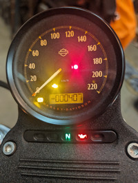 Mint 2014 Harley Davidson Sportster XL 883 L ( 407 original kms)