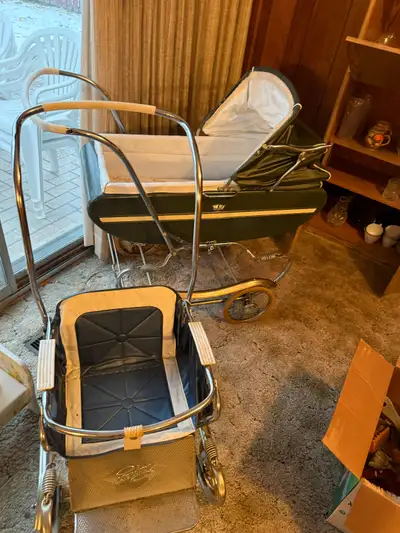 Antique - Vintage Pram / Baby Carriage & Stroller, View more