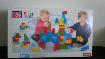 Mega Bloks First Builders Box (80 Pieces), NEW, View more