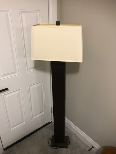 Modern Leather Floor Lamp, View more