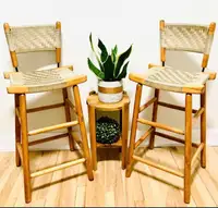 Duos tabourets vintage bar stool 100$ chaque 