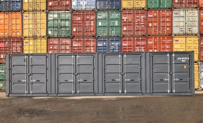 Our number: +1 800-468-9058 40FT High Cube Four side door Container. Details: Four side open door, o...
