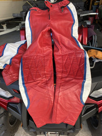 LEATHER  MOTORCYCLE RACING SUIT