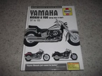 1997 - 2005  Haynes Repair Manual Yamaha XVS650 & XVS1100 Vstar