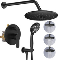 NEW: 10 Inch Rainfall Shower System with Showerhead