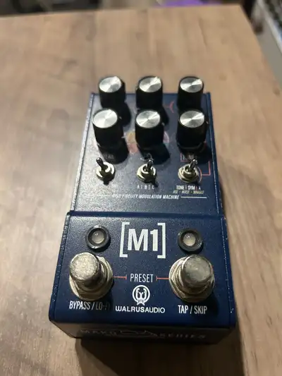 Walrus M1 Mako Series Modulation Machine  MKI Pedal, View more