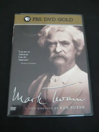 Mark Twain: A Film by Ken Burns - DVD. PBS DVD GOLD. Mark Twain a Film Directed by Ken Burns. In Exc...